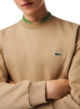 Sudadera Lacoste Atemporal Marrón para Hombre