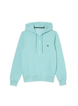 Sudadera Lacoste Básica Azul Claro para Hombre