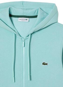 Sudadera Lacoste Básica Azul Claro para Hombre