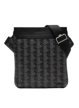 Bolso Lacoste Crossover Negro para Hombre