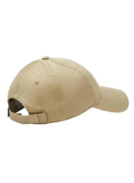 Gorra Lacoste Big Croco Beige para Hombre y Mujer