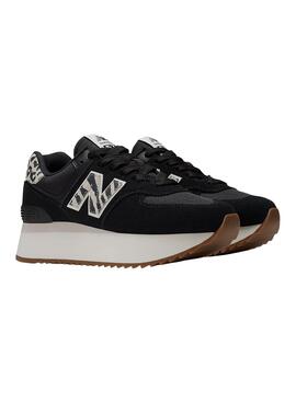 Zapatillas New Balance 574+ Negro para Mujer