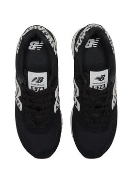 Zapatillas New Balance 574+ Negro para Mujer