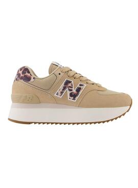 Zapatillas New Balance 574+ Beige para Mujer