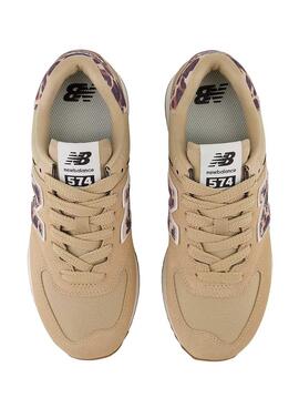 Zapatillas New Balance 574+ Beige para Mujer