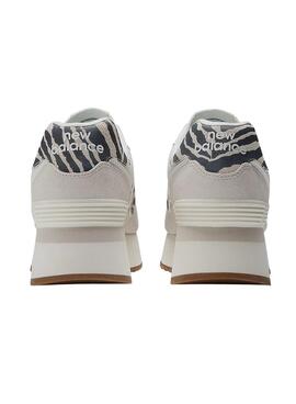 Zapatillas New Balance 574+ Blanco para Mujer
