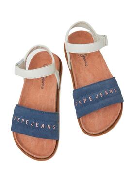 Sandalias Pepe Jeans Berlin Park Azul para Niña