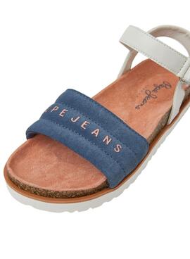 Sandalias Pepe Jeans Berlin Park Azul para Niña