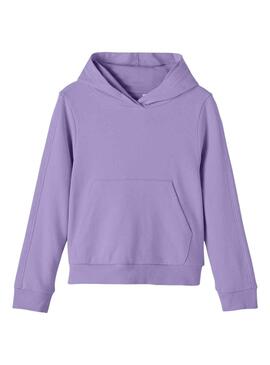 Sudadera Name It Diane Morado para Niña