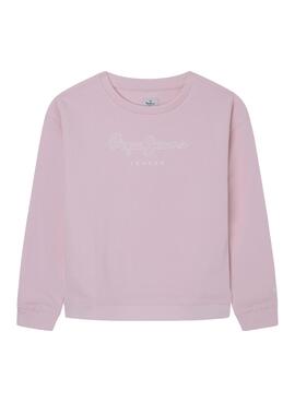 Sudadera Pepe Jeans Rose Rosa para Niña