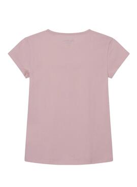 Camiseta Pepe Jeans Hana Rosa para Niña