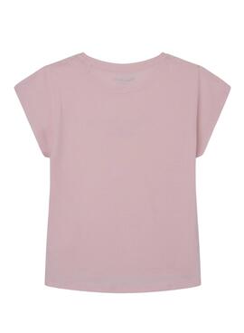 Camiseta Pepe Jeans Nuria Rosa para Niña