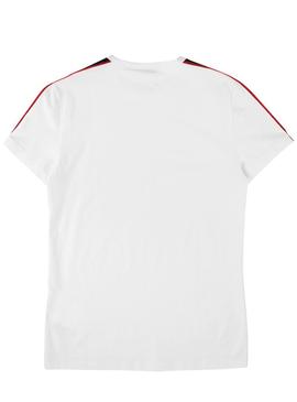 Camiseta Antony Morato Cinta Logo Blanco Hombre