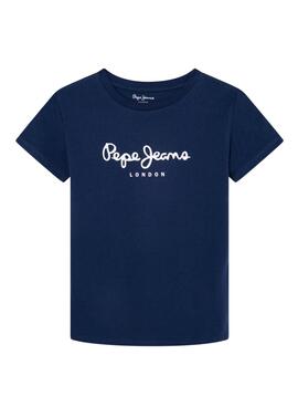 Camiseta Pepe Jeans Art Marino para Niño