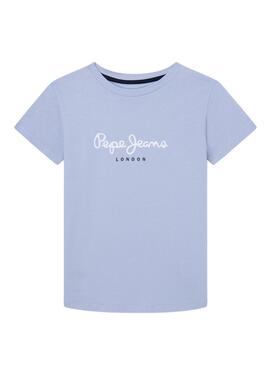 Camiseta Pepe Jeans New Art Azul para Niño