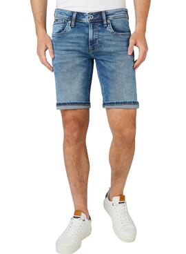 Bermuda Pepe Jeans Hatch Azul Claro para Hombre