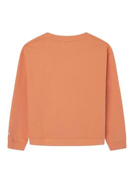 Sudadera Pepe Jeans Rose Naranja 