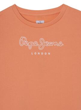 Sudadera Pepe Jeans Rose Naranja 