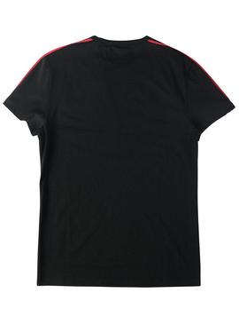 Camiseta Antony Morato Cinta Logo Negro Hombre