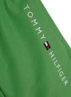 Bañador Tommy Hilfiger Original Logo Verde Niño