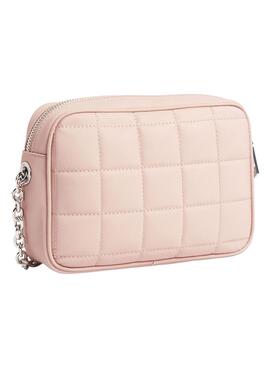 Bolso Calvin Klein Jeans Quilt Rosa para Mujer