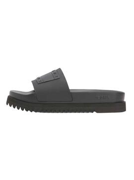 Chanclas Tommy Jeans Elev Negro para Mujer