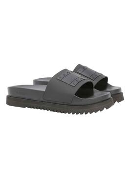 Chanclas Tommy Jeans Elev Negro para Mujer