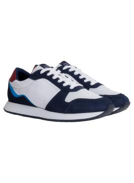 Zapatillas Tommy Hilfiger Runner Evo Blanco Hombre