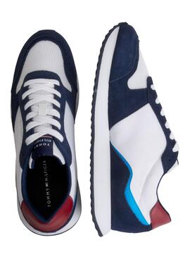 Zapatillas Tommy Hilfiger Runner Evo Blanco Hombre