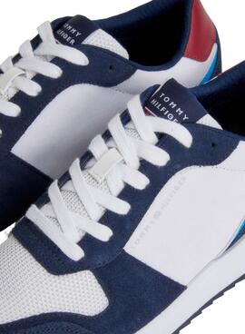 Zapatillas Tommy Hilfiger Runner Evo Blanco Hombre