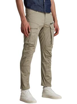 Pantalón Cargo G-Star Rovic Zip Beige Hombre