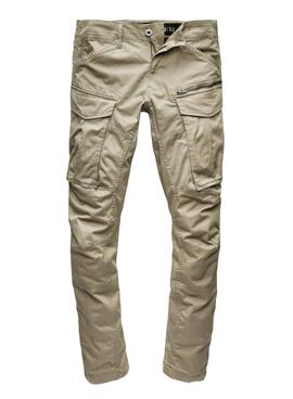 Pantalón Cargo G-Star Rovic Zip Beige Hombre