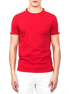 Camiseta Antony Morato Nastro Logato Rojo Hombre