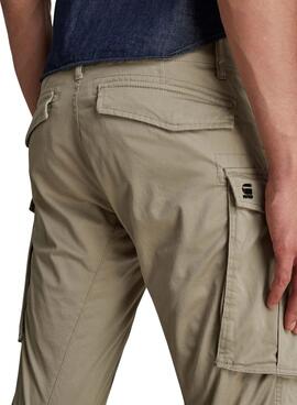 Pantalón Cargo G-Star Rovic Zip Beige Hombre