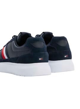 Zapatillas Tommy Hilfiger Mix Cup Marino Hombre