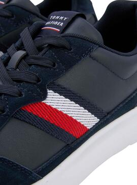 Zapatillas Tommy Hilfiger Mix Cup Marino Hombre