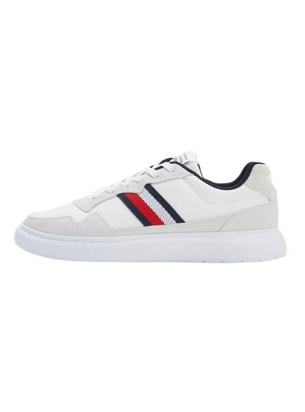 graduado Lágrimas llenar Zapatillas Tommy Hilfiger Mix Cup Blanco Hombre