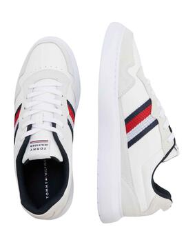 Zapatillas Tommy Hilfiger Mix Cup Blanco Hombre