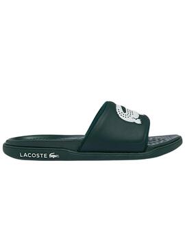 Chanclas Lacoste Croco Dualiste Verde para Hombre