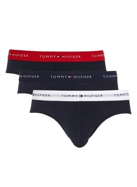 Calzoncillos Tommy Hilfiger 3 Pack Marino Hombre