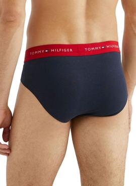 Calzoncillos Tommy Hilfiger 3 Pack Marino Hombre