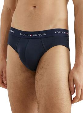 Calzoncillos Tommy Hilfiger 3 Pack Marino Hombre