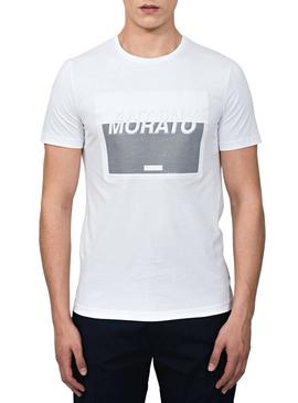 Camiseta Antony Morato Embossed Blanco Hombre