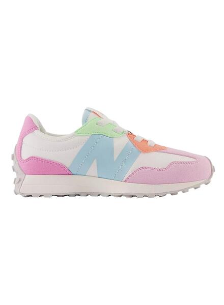 Referéndum Vacante nuestra Zapatillas New Balance 327 Blanco para Niña