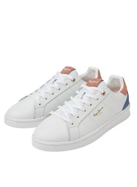 Zapatillas Pepe Jeans Milton Blanco para Mujer