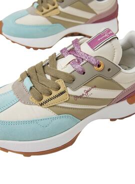 Zapatillas Pepe Jeans Lucky Print Multicolor Mujer