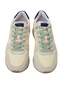 Zapatillas Pepe Jeans Rusper Sweet Rosa MUjer