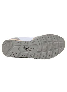 Zapatillas Pepe Jeans Brit Heritage Gris Mujer