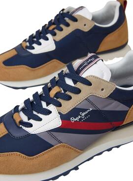 Zapatillas Pepe Jeans Foster Print Multi Hombre