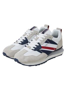 Zapatillas Pepe Jeans Foster Print Gris Hombre